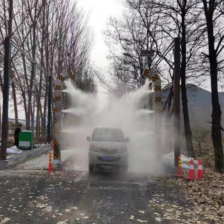 車輛消毒通道設(shè)備加工 自動(dòng)車輛消毒通道 強(qiáng)興消毒通道車輛